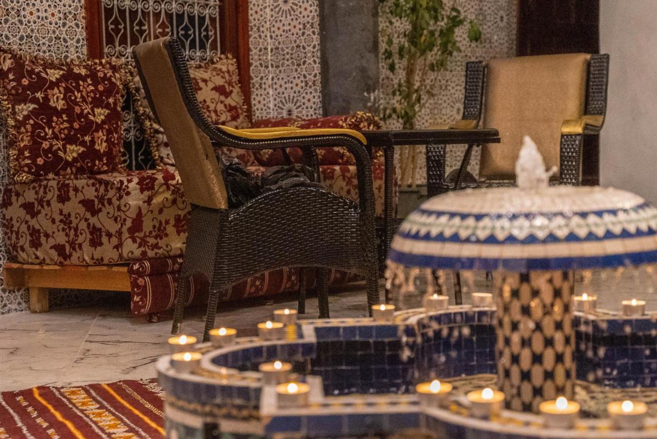 Riad bel kaid Fez Bagian luar foto