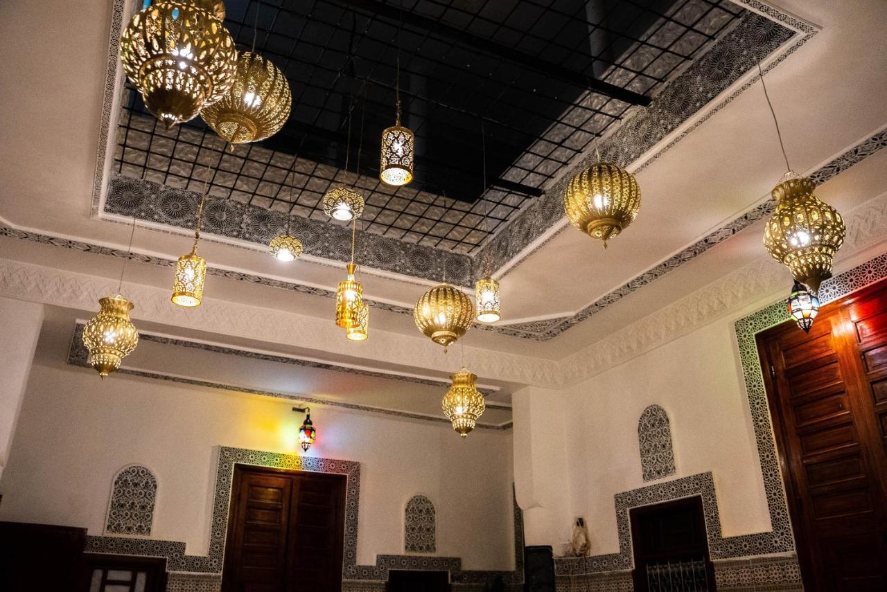 Riad bel kaid Fez Bagian luar foto