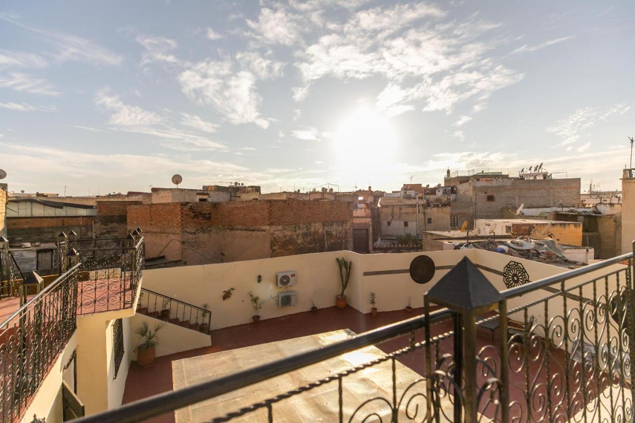 Riad bel kaid Fez Bagian luar foto