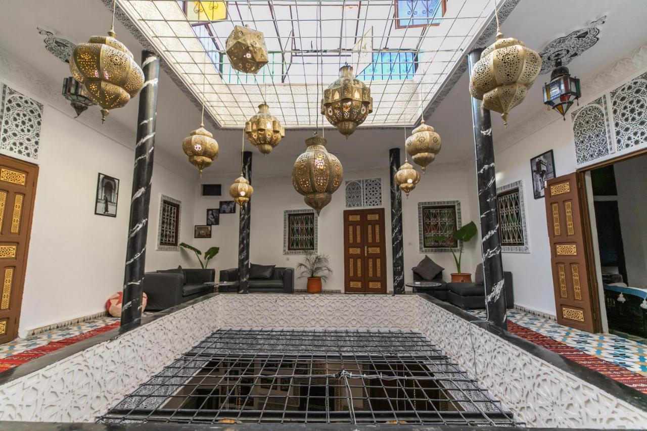 Riad bel kaid Fez Bagian luar foto