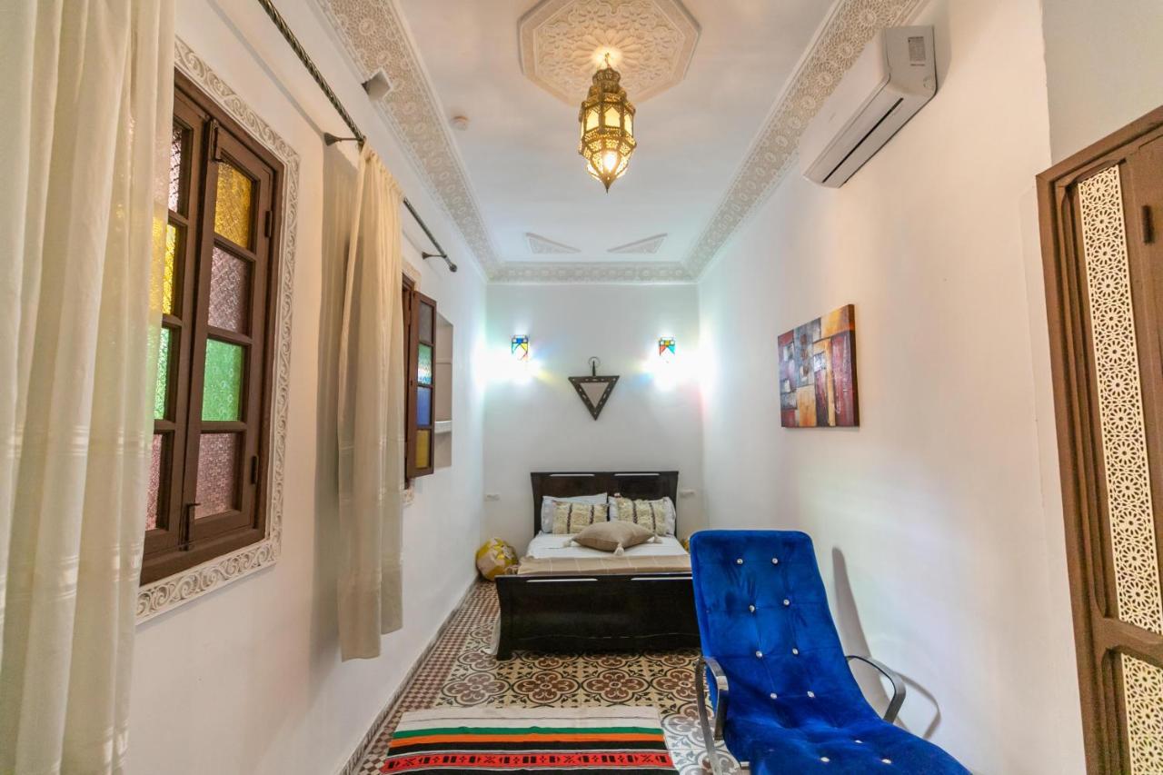 Riad bel kaid Fez Bagian luar foto