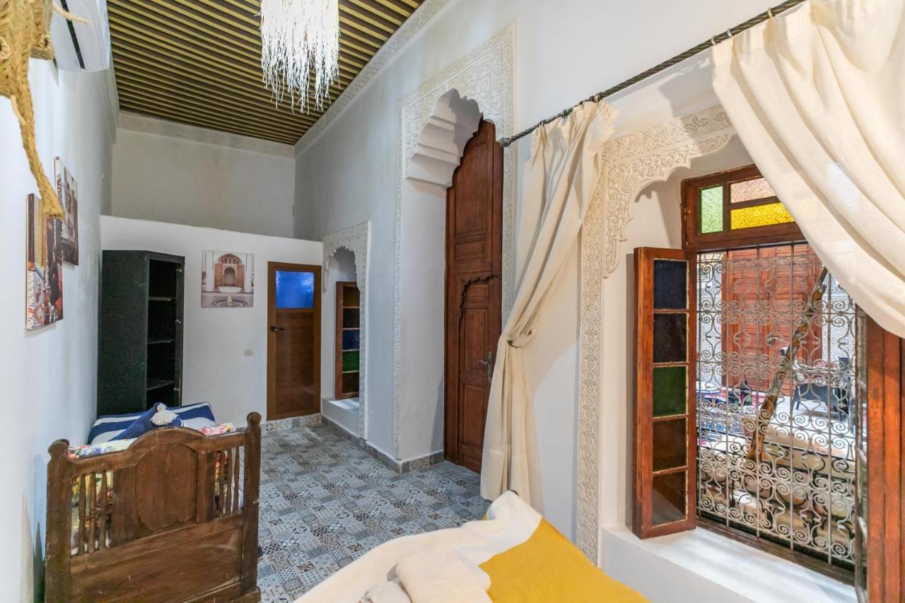 Riad bel kaid Fez Bagian luar foto