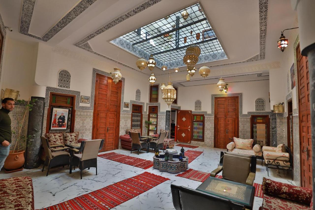 Riad bel kaid Fez Bagian luar foto